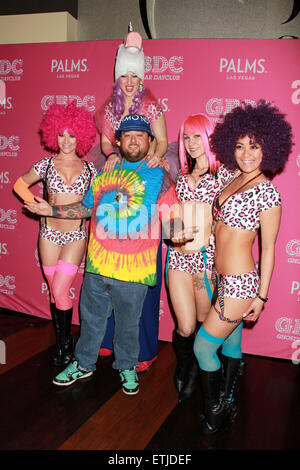 Austin 'Chumlee' Russell debuts at Ghostbar Dayclub inside Palms Resort Casino  Featuring: Austin 'Chumlee' Russell Where: Las Vegas, Nevada, United States When: 28 Feb 2015 Credit: DJDM/WENN.com Stock Photo