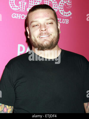 Austin 'Chumlee' Russell debuts at Ghostbar Dayclub inside Palms Resort Casino  Featuring: Corey Harrison Where: Las Vegas, Nevada, United States When: 28 Feb 2015 Credit: DJDM/WENN.com Stock Photo