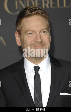 Los Angeles premiere of Disney's 'Cinderella' at at the El Capitan Theatre - Arrivals  Featuring: Kenneth Branagh Where: Los Angeles, California, United States When: 01 Mar 2015 Credit: Apega/WENN.com Stock Photo