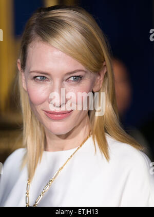 Celebrities attend Premiere of Disney's 'Cinderella' at at the El Capitan Theatre  Featuring: Cate Blanchett Where: Los Angeles, California, United States When: 02 Mar 2015 Credit: Brian To/WENN.com Stock Photo