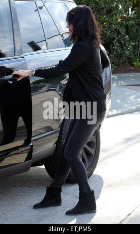 Courteney Cox arriving for a lunch meeting at Italian restaurant Cecconi's in Los Angeles  Featuring: Courteney Cox Where: Los Angeles, California, United States When: 03 Mar 2015 Credit: WENN.com Stock Photo