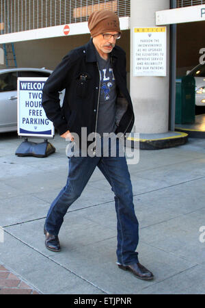 Billy Bob Thornton leaves out and about in Beverly Hills wearing jeans and a brown beanie hat  Featuring: Billy Bob Thornton Where: Los Angeles, California, United States When: 04 Mar 2015 Credit: WENN.com Stock Photo