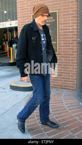 Billy Bob Thornton leaves out and about in Beverly Hills wearing jeans and a brown beanie hat  Featuring: Billy Bob Thornton Where: Los Angeles, California, United States When: 04 Mar 2015 Credit: WENN.com Stock Photo