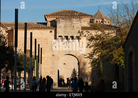 Reial Monestir de Santa Maria de Poblet. Vimbodí i Poblet. Stock Photo