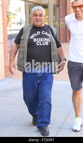 Yehia Mohamed aka YaYa from 'Jimmy Kimmel Live!' goes shopping in Beverly Hills  Featuring: Yehia Mohamed, YaYa Where: Hollywood, California, United States When: 04 Mar 2015 Credit: WENN.com Stock Photo