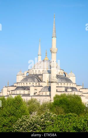 Famous 'Blue mosque' in Istanbul, Turkey Stock Photo