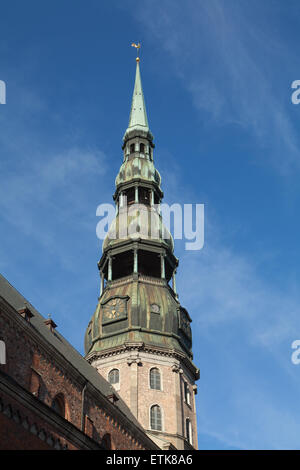 St. Peter's Church, Riga, Latvia. Stock Photo