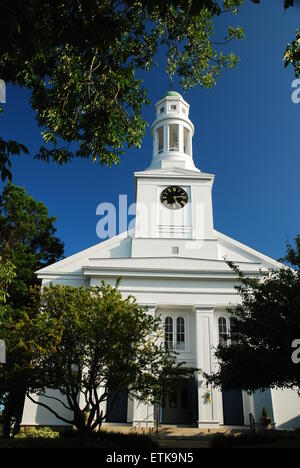 First Congregational Church, Rockport Massachusetts Stock Photo