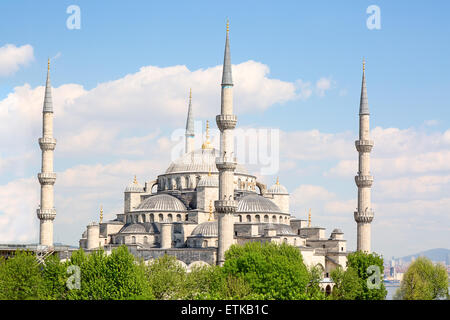 Famous 'Blue mosque' in Istanbul, Turkey Stock Photo