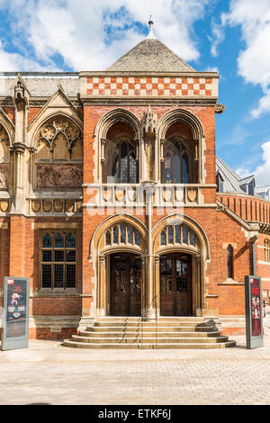 The Swan Theatre in Stratford upon Avon, England is home to the Royal Shakespeare Company, also known as the RSC Stock Photo