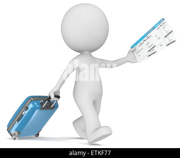 The dude 3D character in confident stance pointing up Stock Photo - Alamy