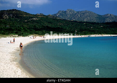 Italy, Sardinia, Costa Smeralda, Liscia Ruja beach Stock Photo