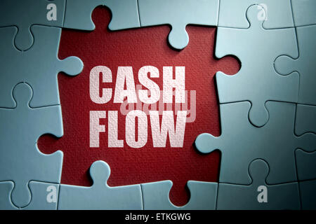 Cash flow concept Stock Photo