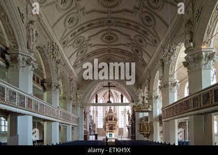 inside Church of St. Mary, Celle, Lower Saxony, Germany Stock Photo