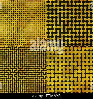 Maze. Seamless abstract background. Abstract pattern. Stock Vector