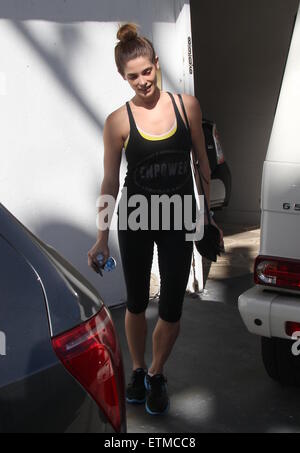 Ashley Greene wearing gym clothes and no make-up while out and about  Featuring: Ashley Greene Where: Los Angeles, California, United States When: 13 Mar 2015 Credit: WENN.com Stock Photo