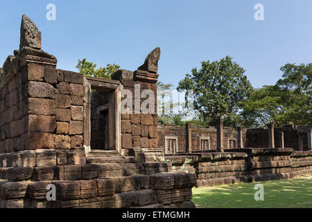 Hall of the White Elephant, Phanom Rung, Khmer temple, Buri Ram, Buriram Province, Isan, Isaan, Thailand Stock Photo