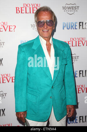 Premiere of 'Do You Believe' - Arrivals  Featuring: Pat Boone Where: Hollywood, California, United States When: 16 Mar 2015 Credit: FayesVision/WENN.com Stock Photo