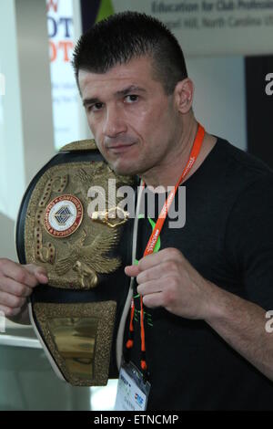 Danny Musico Filming HBO Documentary at IHRSA LA Convention Center  Featuring: Danny Musico Where: Los Angeles, California, United States When: 12 Mar 2015 Credit: WENN.com Stock Photo