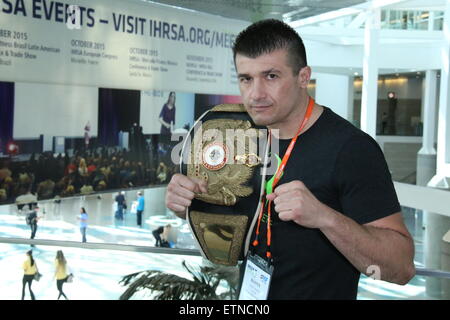 Danny Musico Filming HBO Documentary at IHRSA LA Convention Center  Featuring: Danny Musico Where: Los Angeles, California, United States When: 12 Mar 2015 Credit: WENN.com Stock Photo