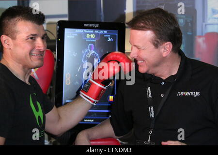 Danny Musico Filming HBO Documentary at IHRSA LA Convention Center  Featuring: Danny Musico Where: Los Angeles, California, United States When: 12 Mar 2015 Credit: WENN.com Stock Photo