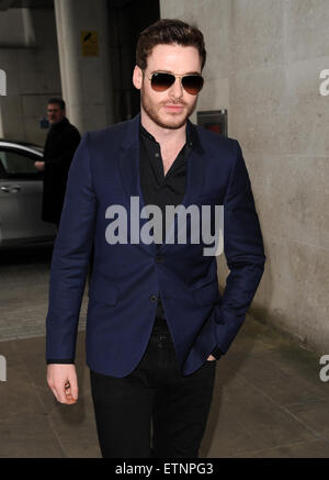 Celebrities at BBC Radio 1 Featuring: Richard Madden Where: London