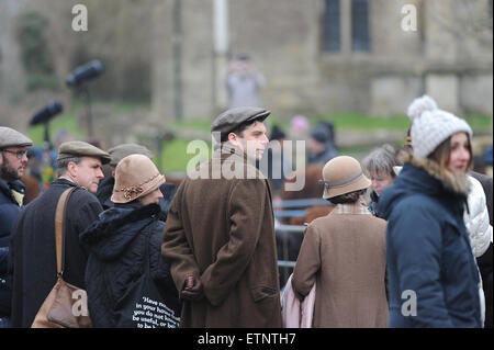 Downton Abbey filming market scene for new series  Featuring: Atmosphere Where: London, United Kingdom When: 19 Mar 2015 Credit: WENN.com Stock Photo