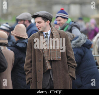 Downton Abbey filming market scene for new series  Featuring: Atmosphere Where: London, United Kingdom When: 19 Mar 2015 Credit: WENN.com Stock Photo