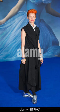 The UK Premiere of 'Cinderella' held at the Odeon Leicester Square - Arrivals  Featuring: Sandy Powell Where: London, United Kingdom When: 19 Mar 2015 Credit: Mario Mitsis/WENN.com Stock Photo