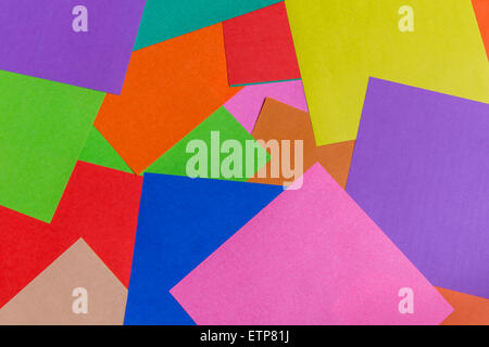 Colorful Background from Paper Stock Photo
