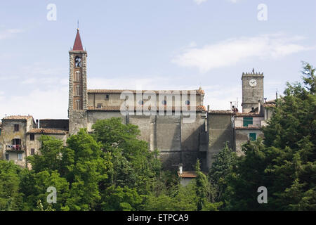 europe, italy, tuscany, castell'azzara Stock Photo