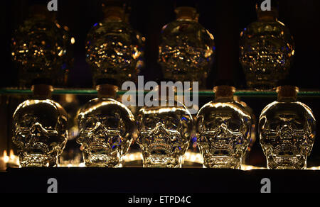 Dan Akyroyd meets and greets fans at a signing of Special Crystal Head Vodka bottles. He is joined by the Blues Brothers Soul Band, who are performing at STACHE bar.  Featuring: Atmosphere Where: Fort Lauderdale, Florida, United States When: 20 Mar 2015 Credit: JLN Photography/WENN.com Stock Photo