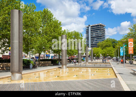 Bristol City centre fountains Bristol Avon England UK GB EU Europe Stock Photo