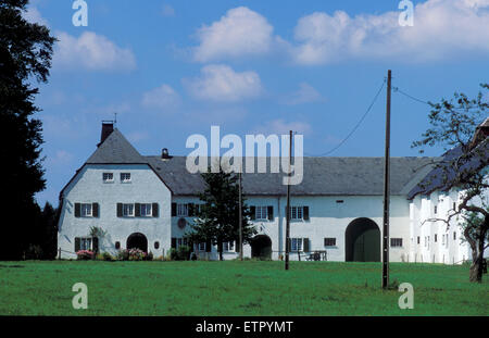 BEL, Belgium, Eastbelgium, farmhouse near St. Vith.  BEL, Belgien, Ostbelgien, Hof bei St. Vith. Stock Photo