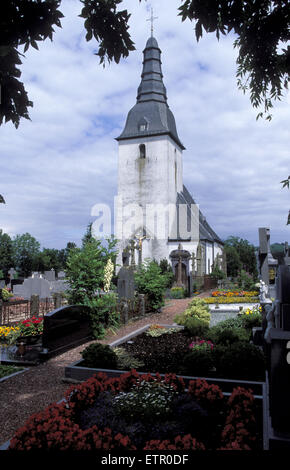 BEL, Belgium, Eastbelgium, Weweler, St. Hubertus chapel.  BEL, Belgien, Ostbelgien, Weweler, St. Hubertus Kapelle. Stock Photo