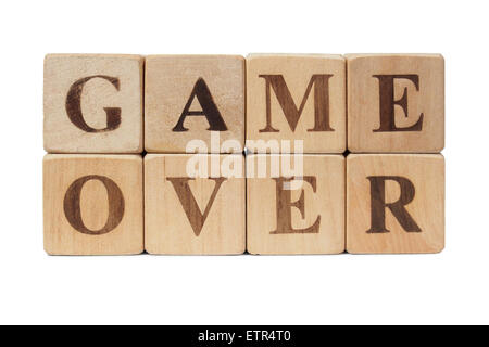 Game over Stock Photo