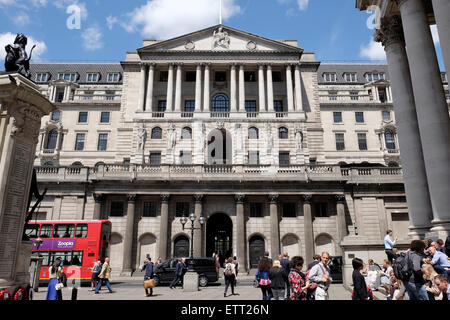 A general view of the bank of England Stock Photo