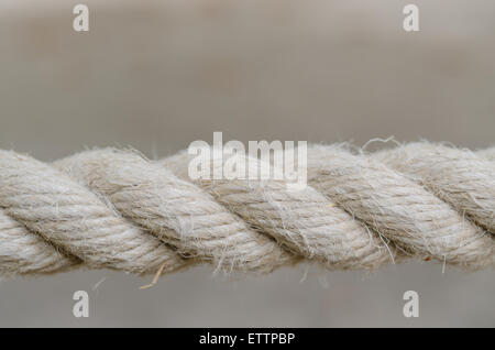 Rough Strong Rope on Gray Background Stock Image - Image of rope, close:  163718989