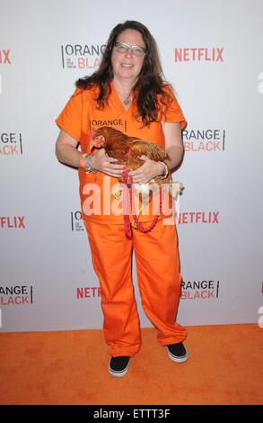 hen at arrivals for Netflix Celebrates ORANGE IS THE NEW BLACK with ORANGECON 2015, Skylight Clarkson Square, New York, NY June 11, 2015. Photo By: Kristin Callahan/Everett Collection Stock Photo