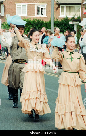 Billingham Folklore Festival 1994, International Folklore Festival of World Dance. 16th August 1994. Stock Photo