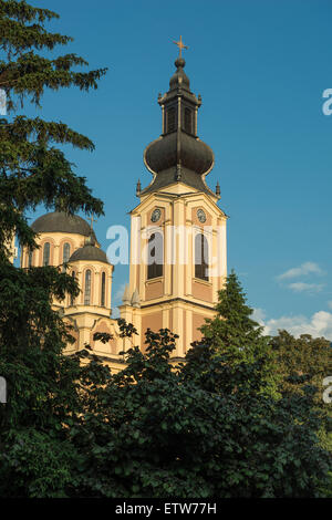 the new orhtodox curch of the Nativity of the Theotokos in Sarajevo Stock Photo