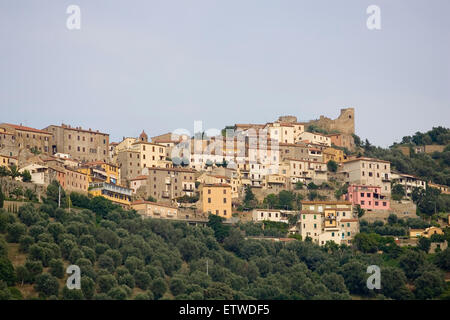 village view, scarlino, italy Stock Photo - Alamy