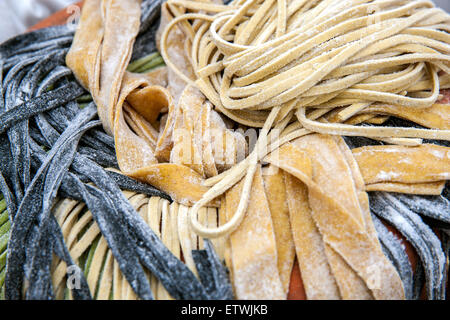 Italian pasta, food, organic, handmade, Stock Photo