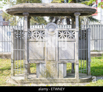 Public toilet (in a park) from the early 1900s Stock Photo