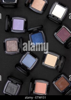 A close up shot of makeup and cosmetics Stock Photo