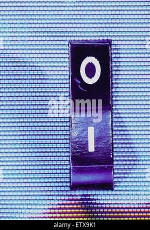 Hamburg, Germany, on-off switch Stock Photo - Alamy