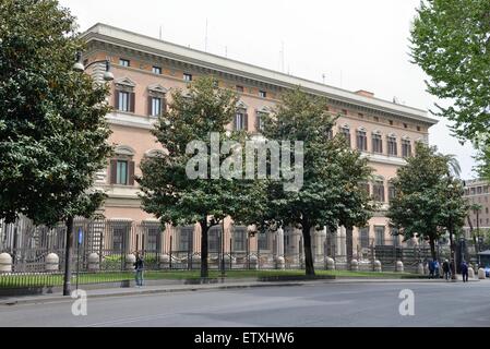 American Embassy building in Rome, Italy, Europe Stock Photo
