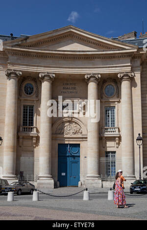 Law school in Paris, Quartier Latin, France. Faculté de Droit Stock Photo