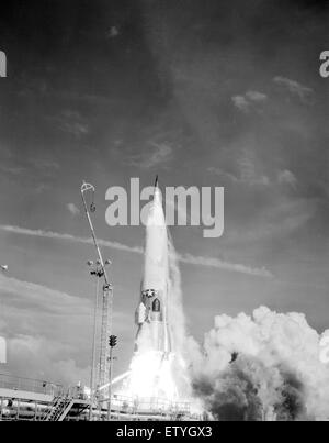 Atlas Missile, Launch Stock Photo