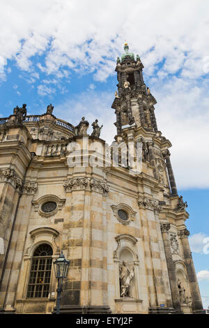 Hofkirche in Dresden, Saxony,Germany Stock Photo